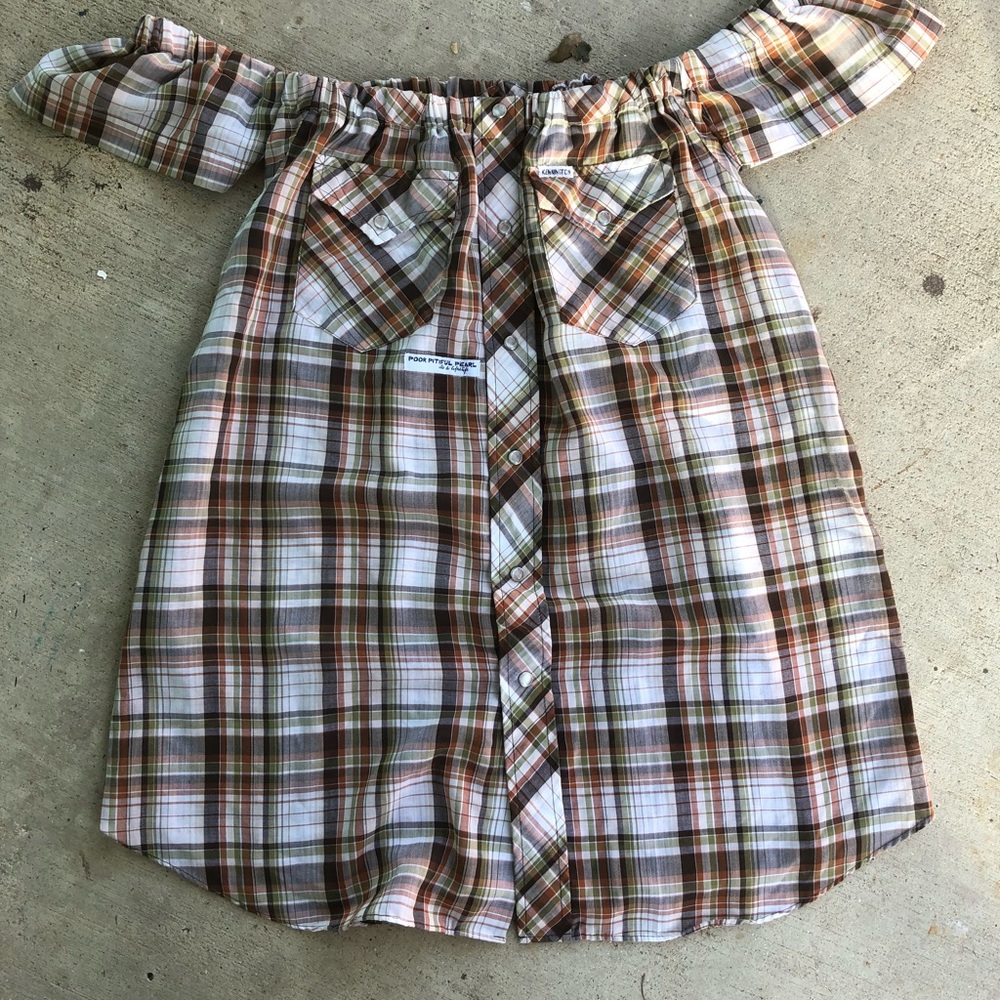 Poor Pitiful Pearl flannel Oxy